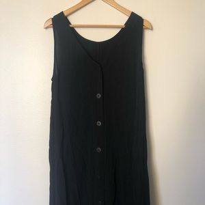 Madewell button back maxi dress